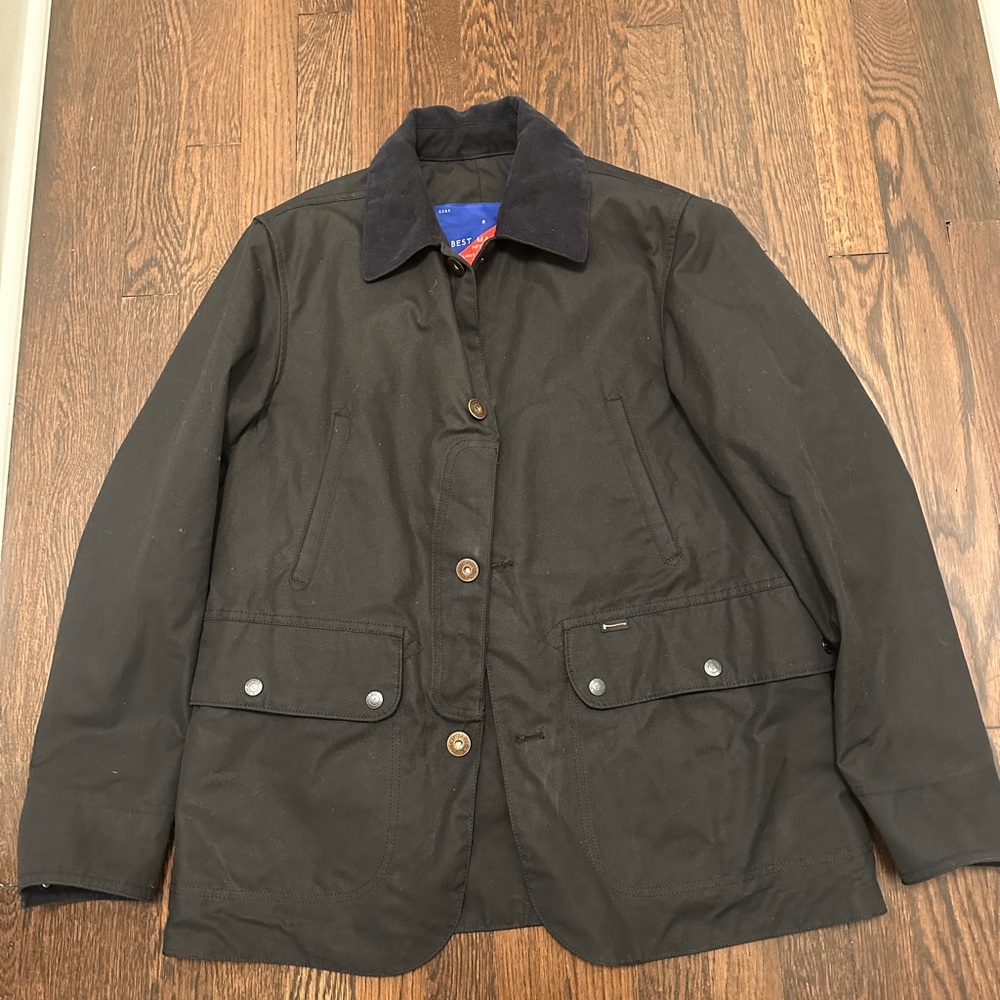 Best Made Company Men’s Black Light Waxed Cruiser Jacket